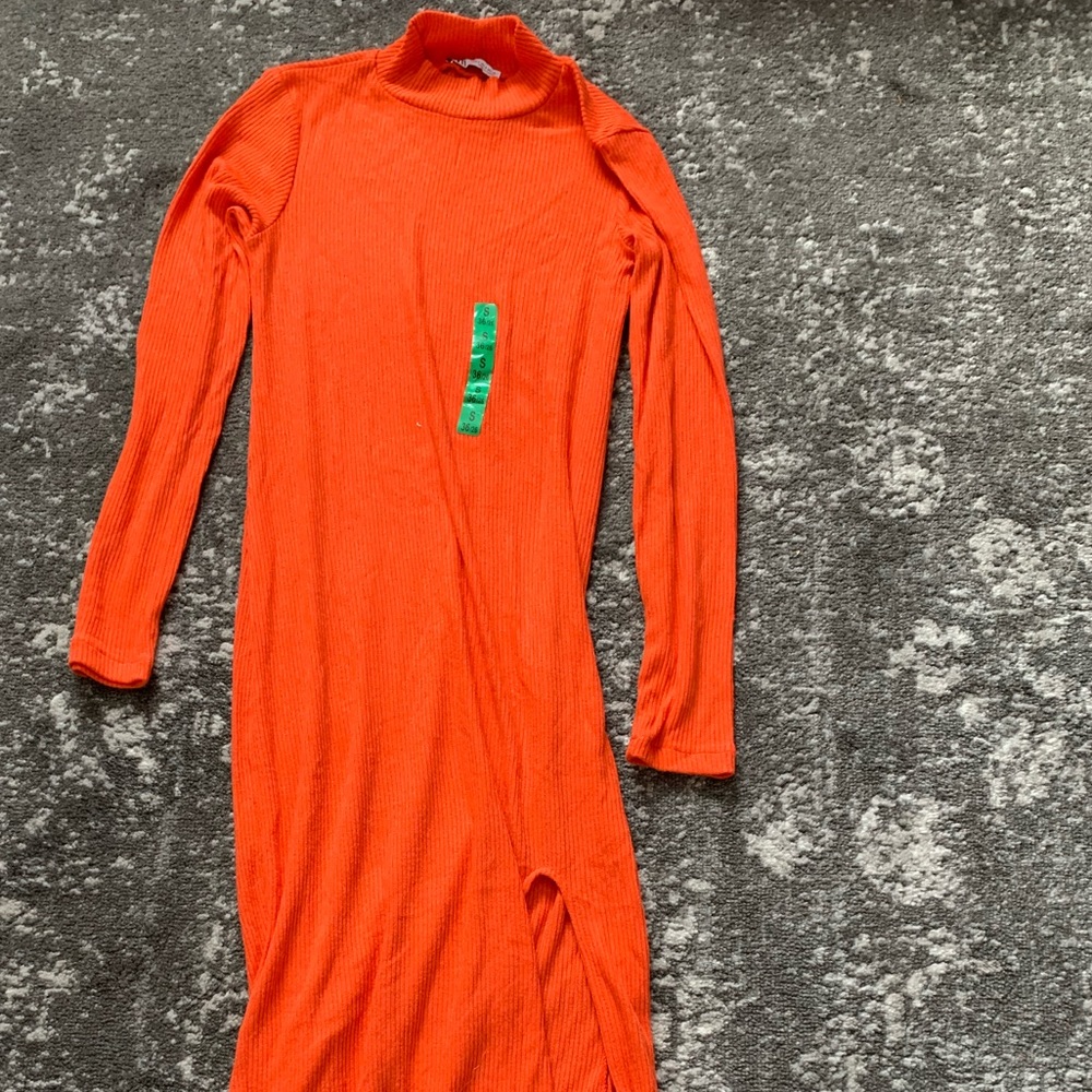 Orange Zara Dress